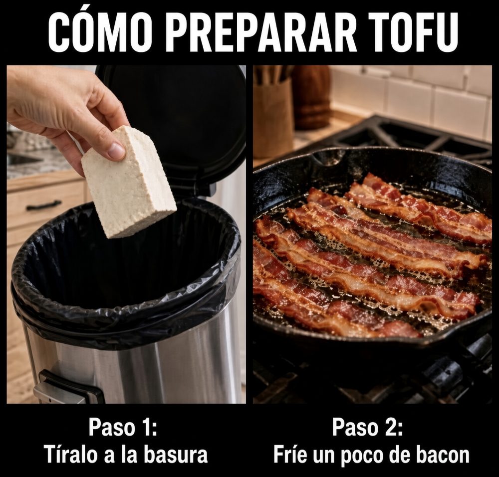 Cómo preparar tofu.