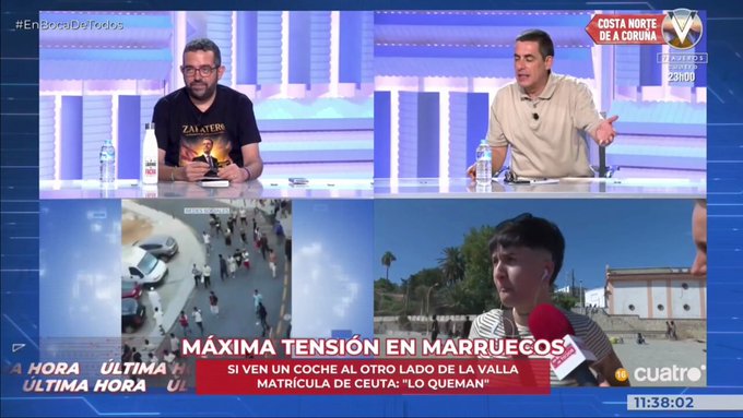 Vamos a pedir la opinión de esta chica que con ese outfit va a defender al gobierno ¿Qué podría salir mal?
