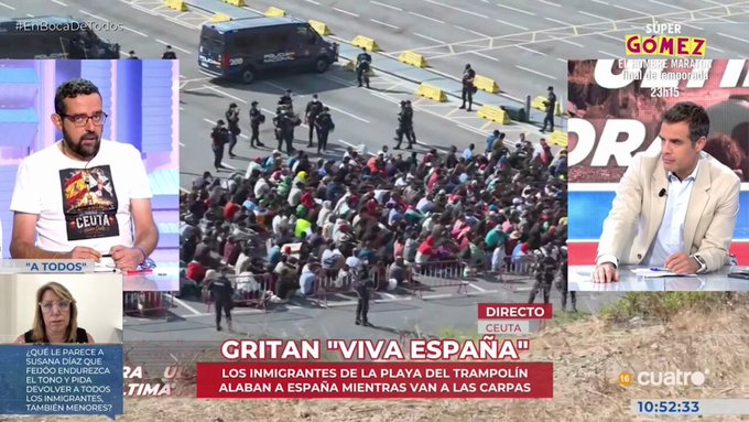 Paco Álvarez se disculpa por la camiseta de “Gracias, Marruecos”. Reconoce que llevarla ayer “fue un error” y explica su postura tras la polémica generada