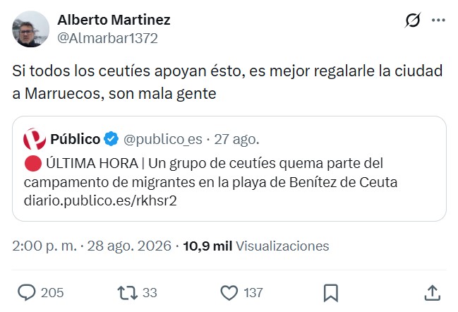 Buenos días.