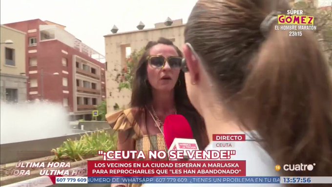 Una vecina de Ceuta: “Hoy a las 10 de la mañana han vioIado a una niña de 10 años de aquí de Ceuta”.