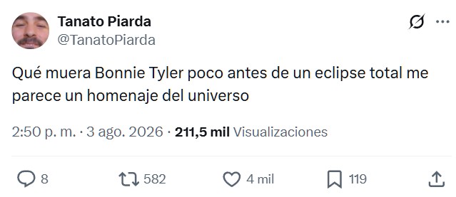 El 12 de agosto podremos ver un eclipse total en España.