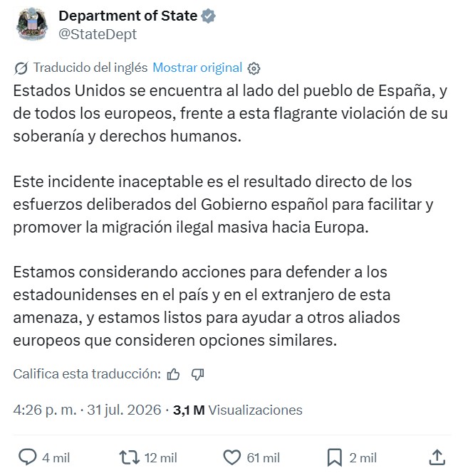 EE.UU. y varios países europeos se han cansado de la máquina de importación de africanos española.
