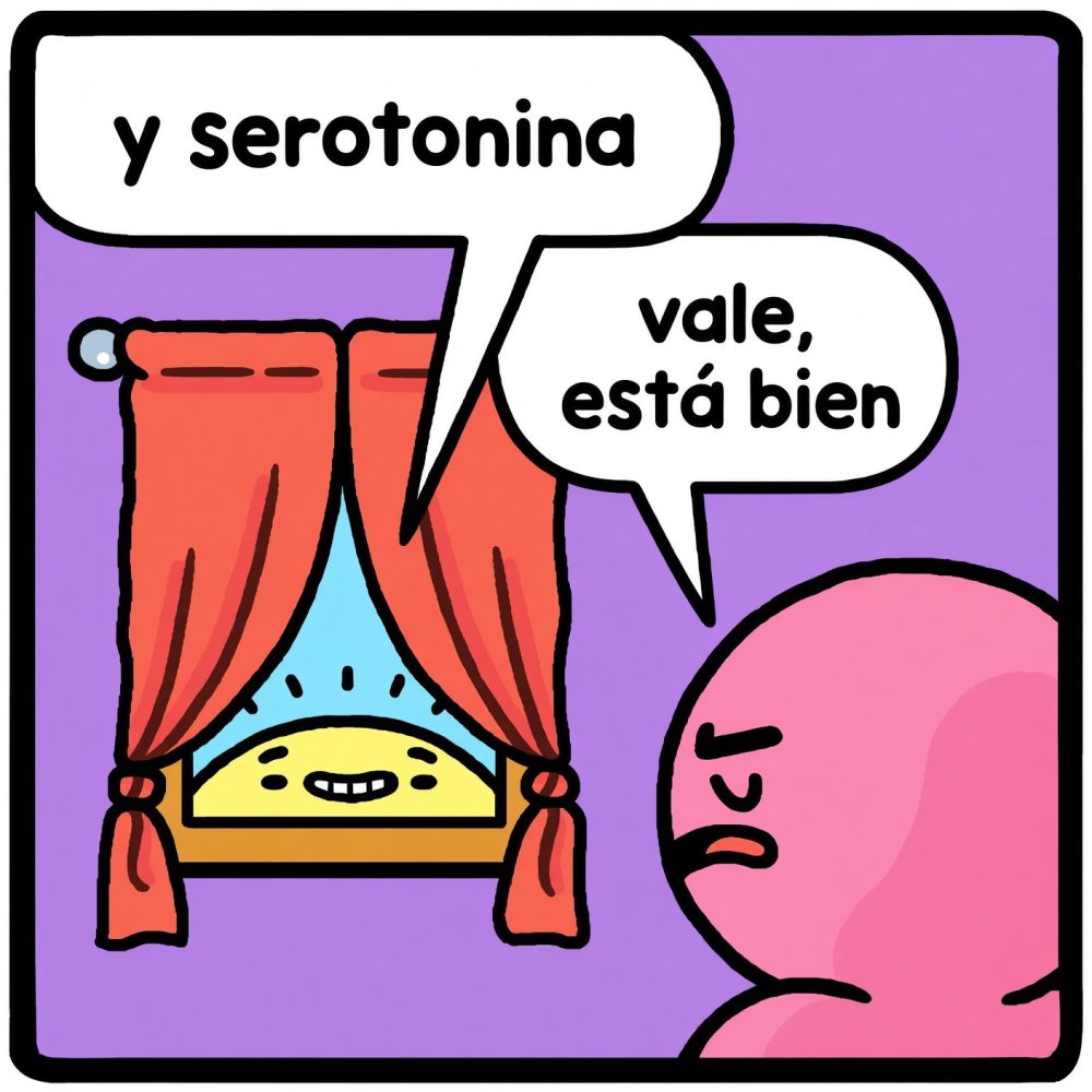 Sal a la calle.