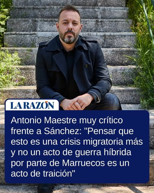 Hasta Antonio Maestre se ha dado cuenta...