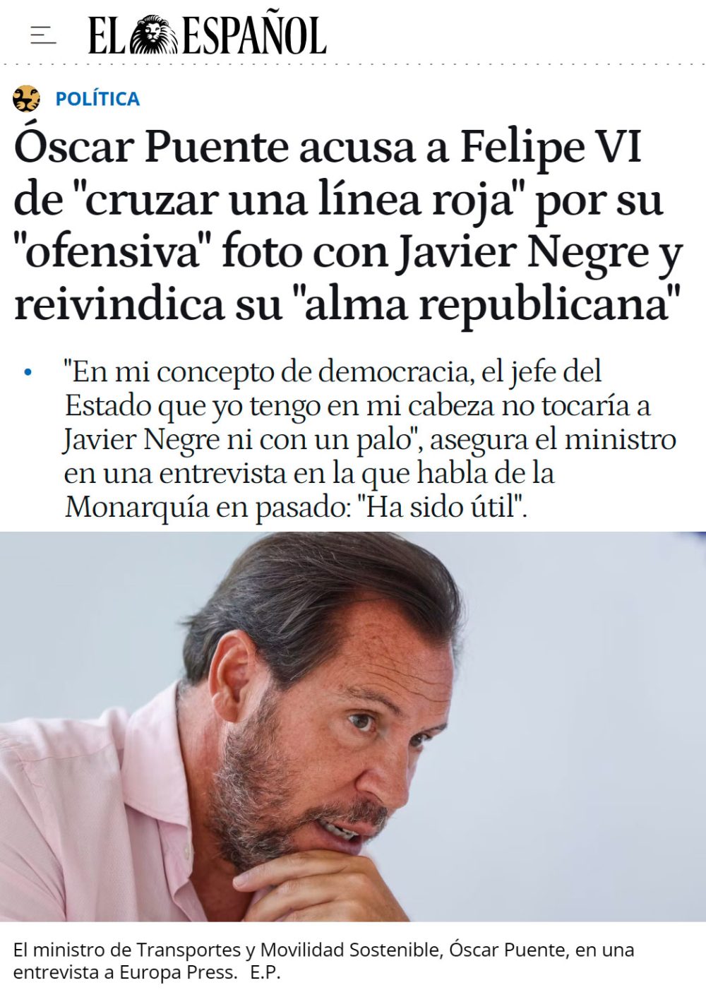 Juan Soto Ivars tenía razón.