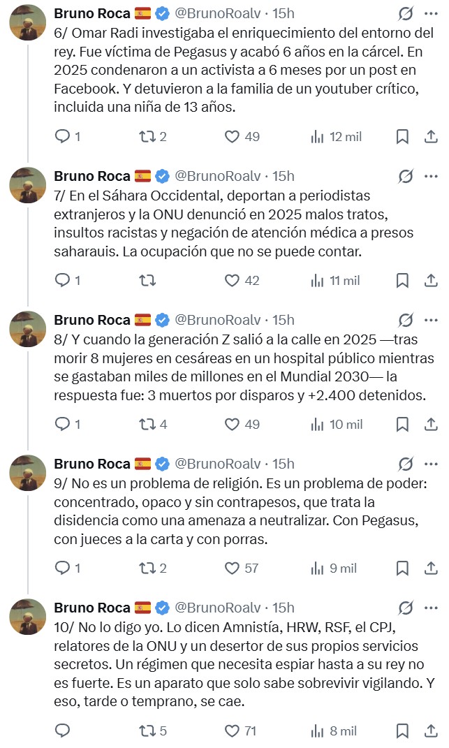 ESTO es lo que le debe el PSOE a Marruecos.