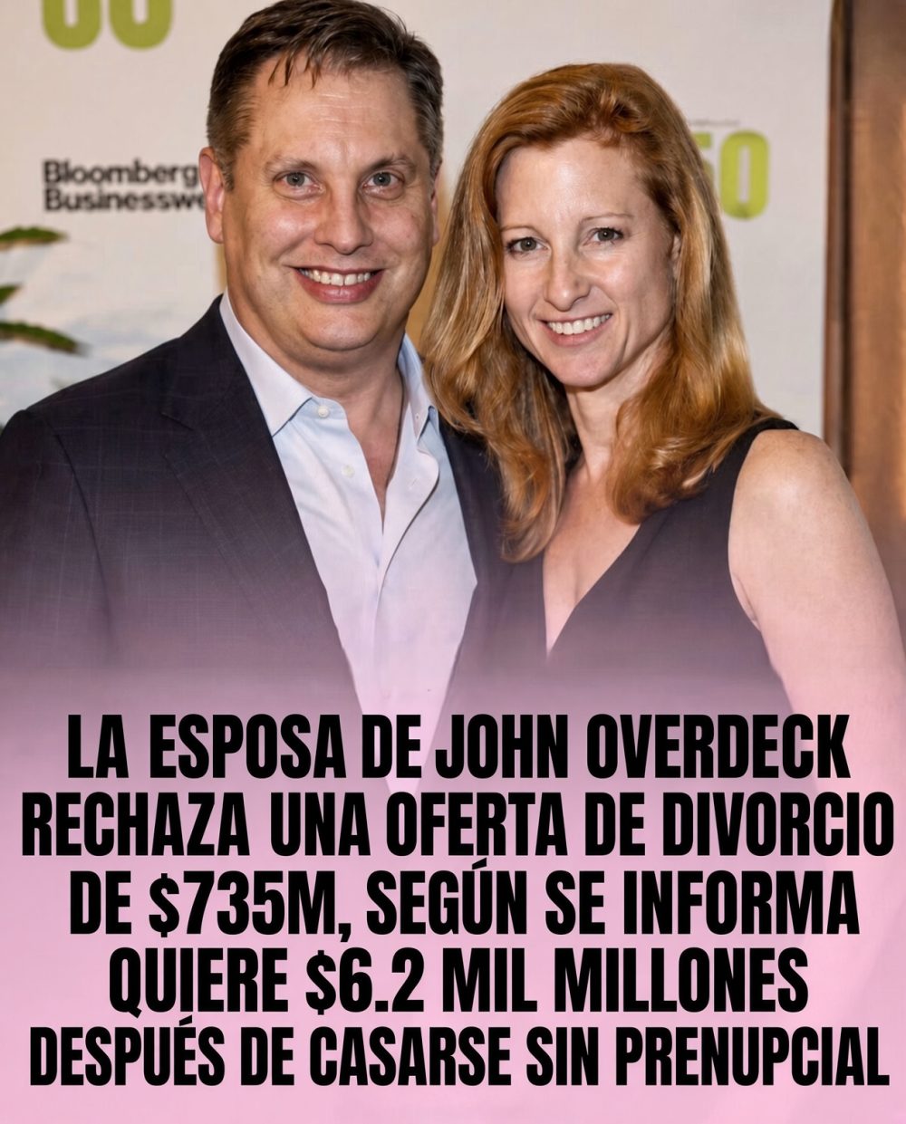 John Overdeck tiene una fortuna de alrededor de 8.000 millones de dólares. Se casó en 2002 sin un acuerdo prematrimonial, y más de 20 años después está en una de las batallas de divorcio más locas que jamás se haya visto.