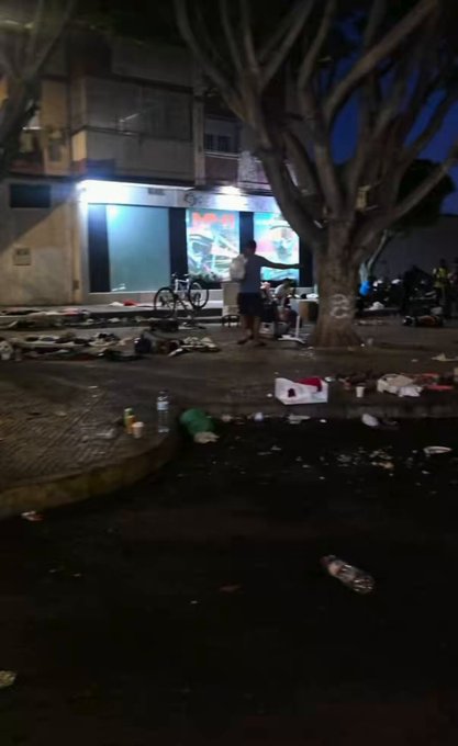Situación en las 200 viviendas de Roquetas de Mar, Almería.