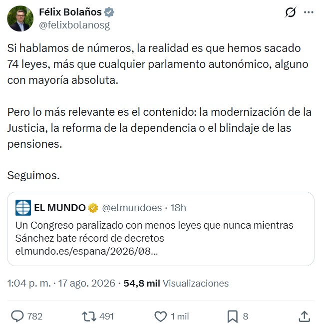 Para que luego digan que no vienen arquitectos...