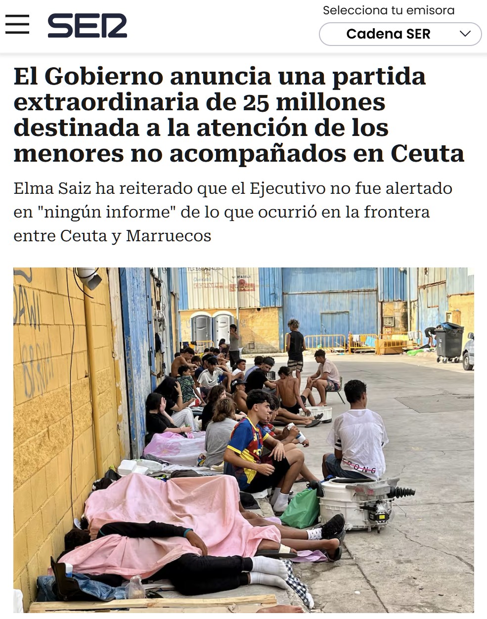 España vuelve a pagar los platos rotos de Marruecos.