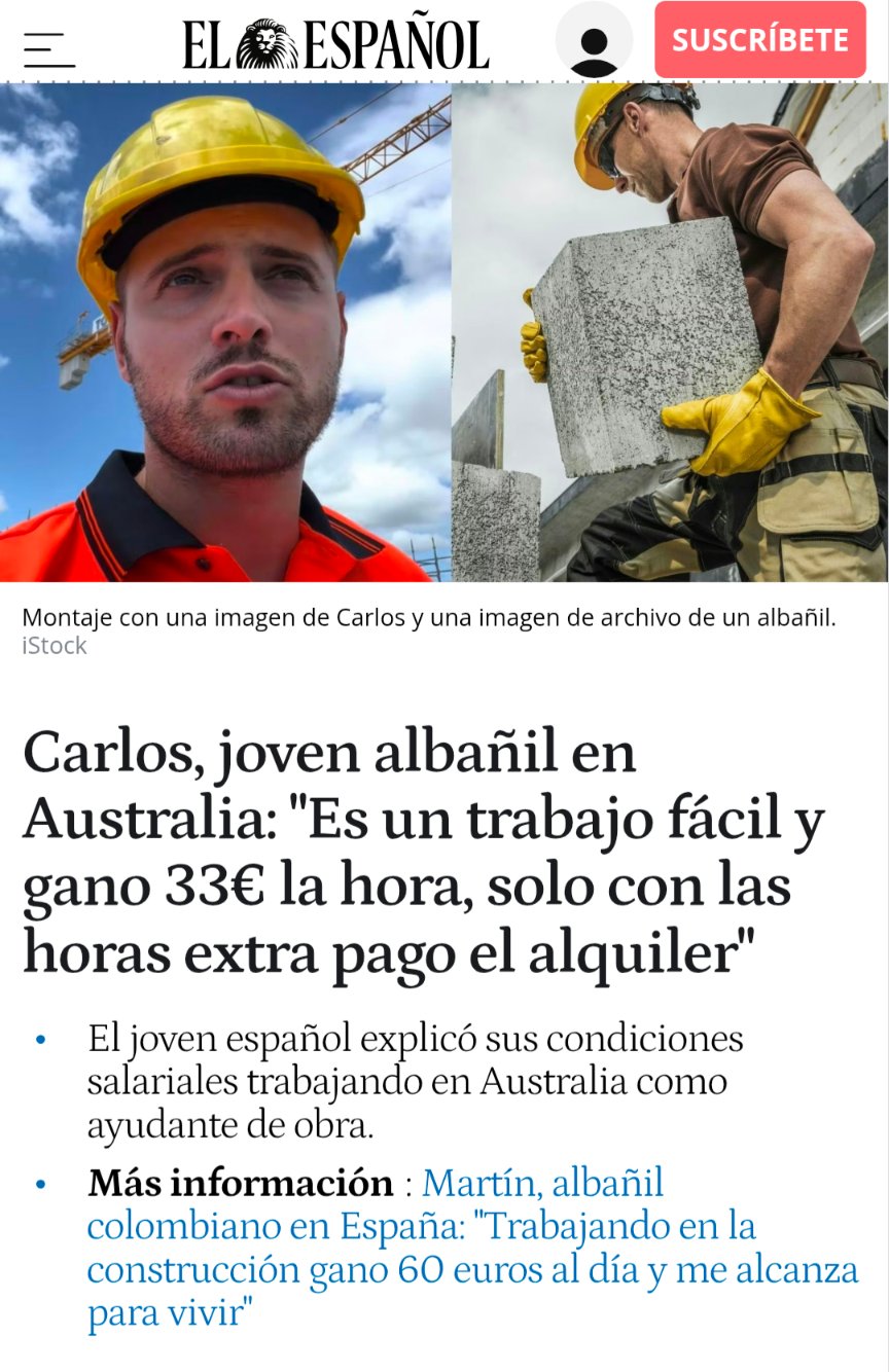 ¿Por qué no hay obreros para levantar edificios?