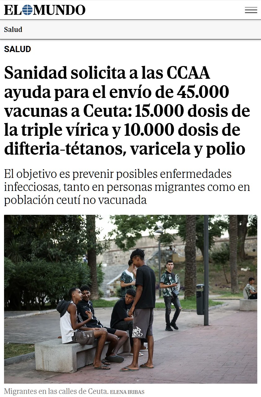 "Hay que mirar a la ciencia, no hay riesgo alguno y lo contagioso es la xenofobia".