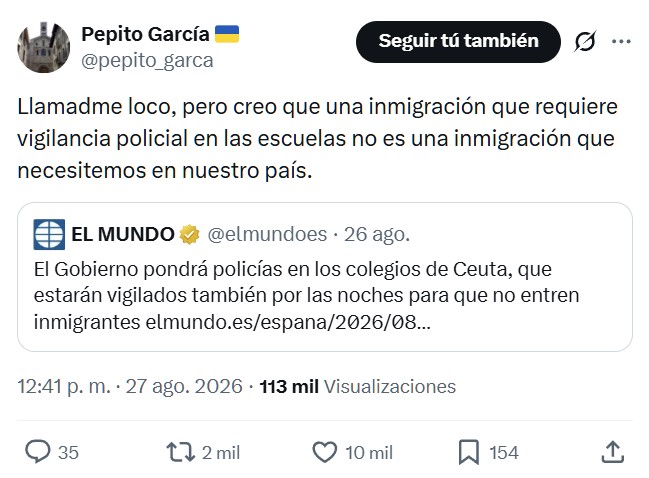 Perro dice "arre" y ellos echan a andar.