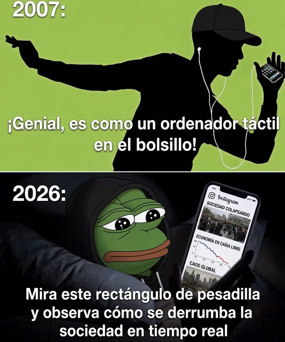 Uno no puede dejar de mirar un accidente de tren.