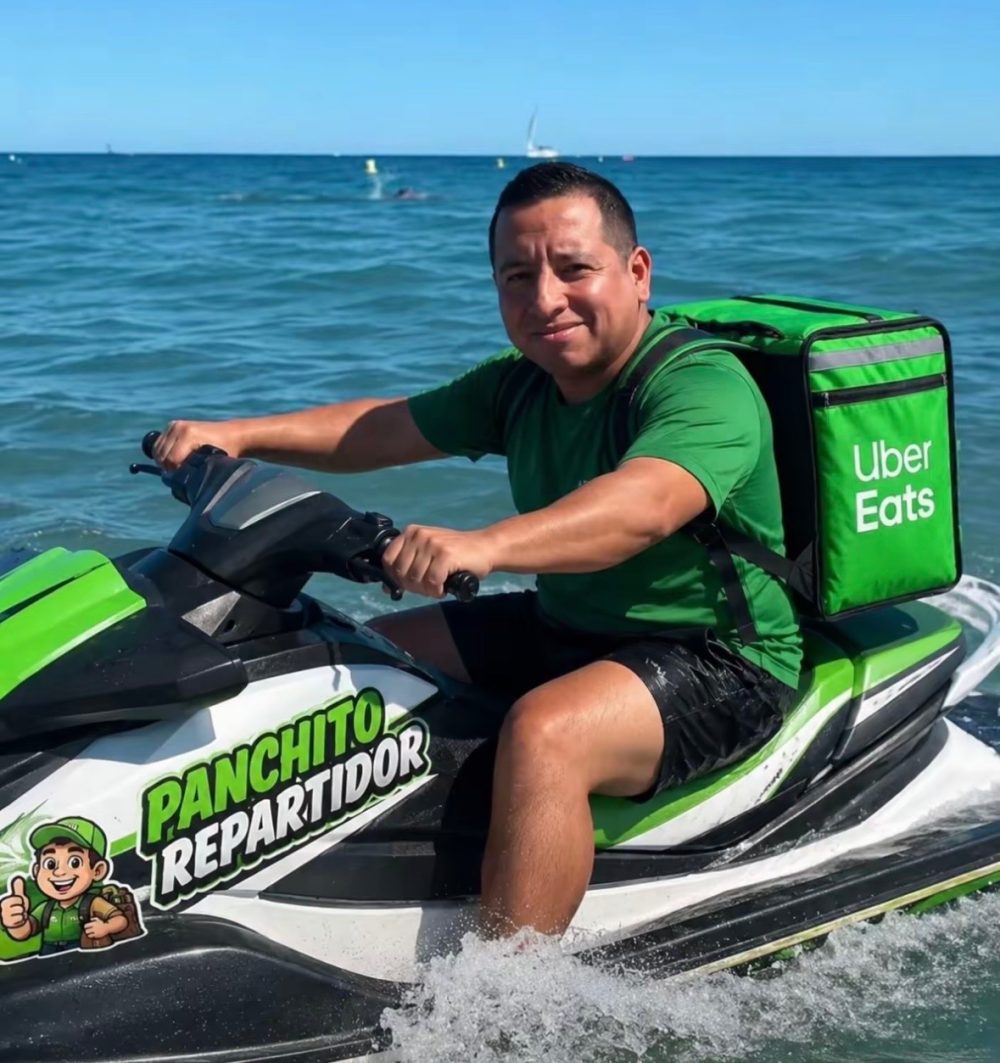Un tio pidió por tiktok que le hicieran un edit en una moto de agua y... no hombre no.