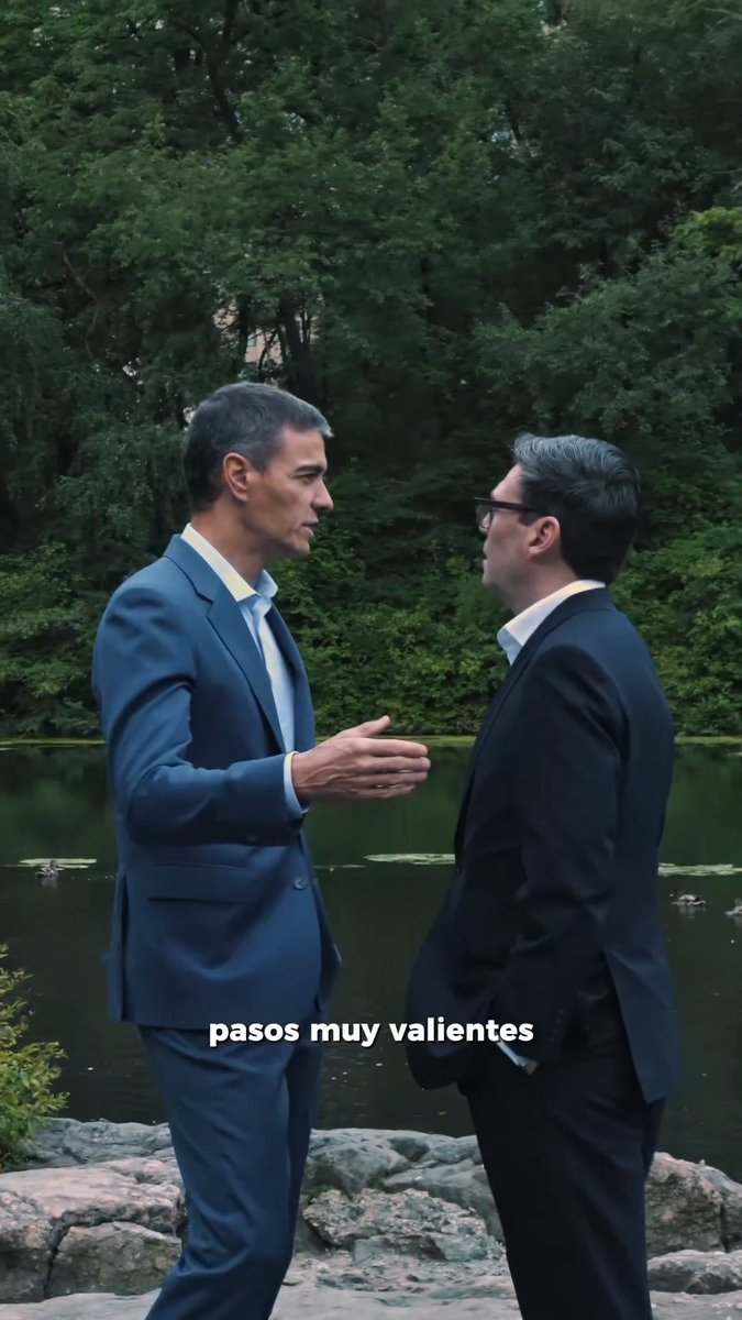 "Haced así como que habláis de forma cordial"