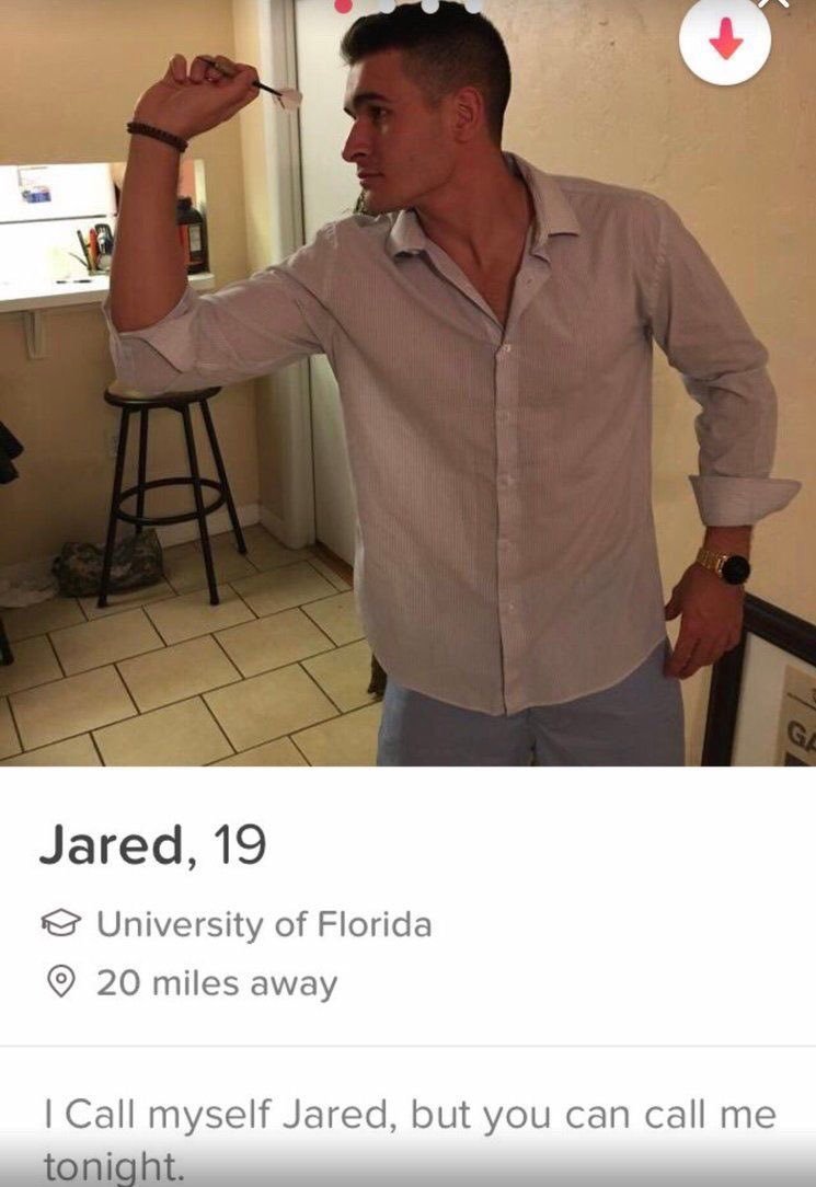"Me llaman Jared, pero tú puedes llamarme esta noche".