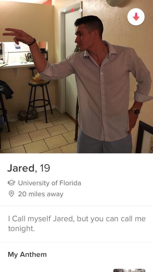 "Me llaman Jared, pero tú puedes llamarme esta noche".