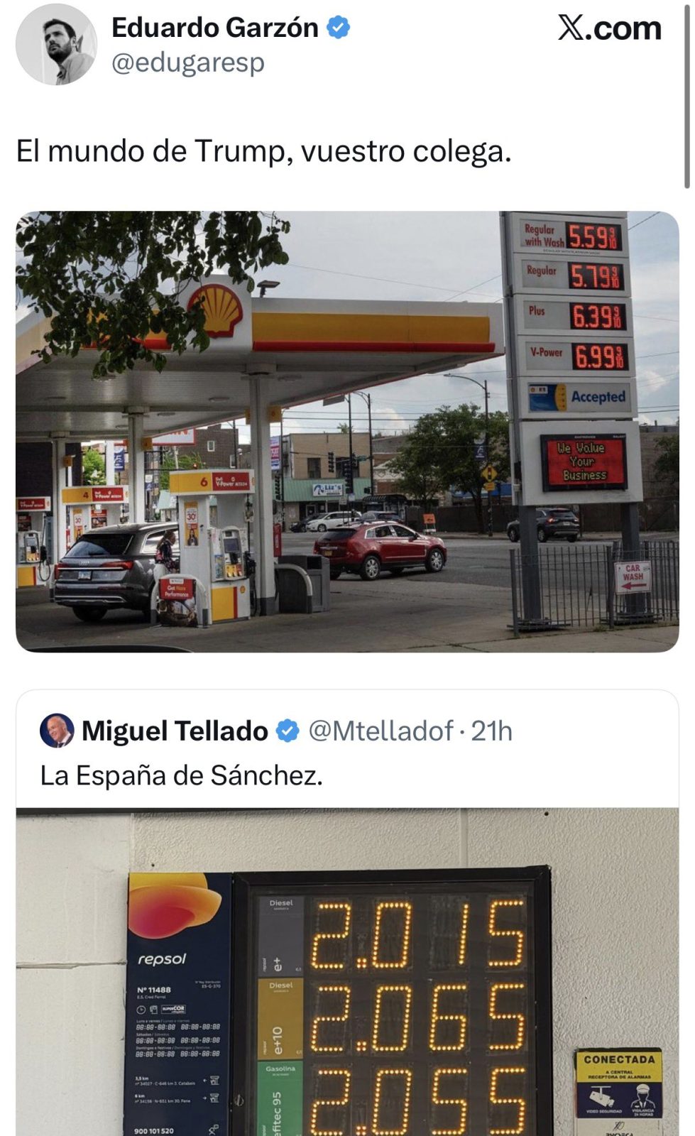 Eduardo Garzón nos vuelve a convencer de que es el tonto de los Garzón.