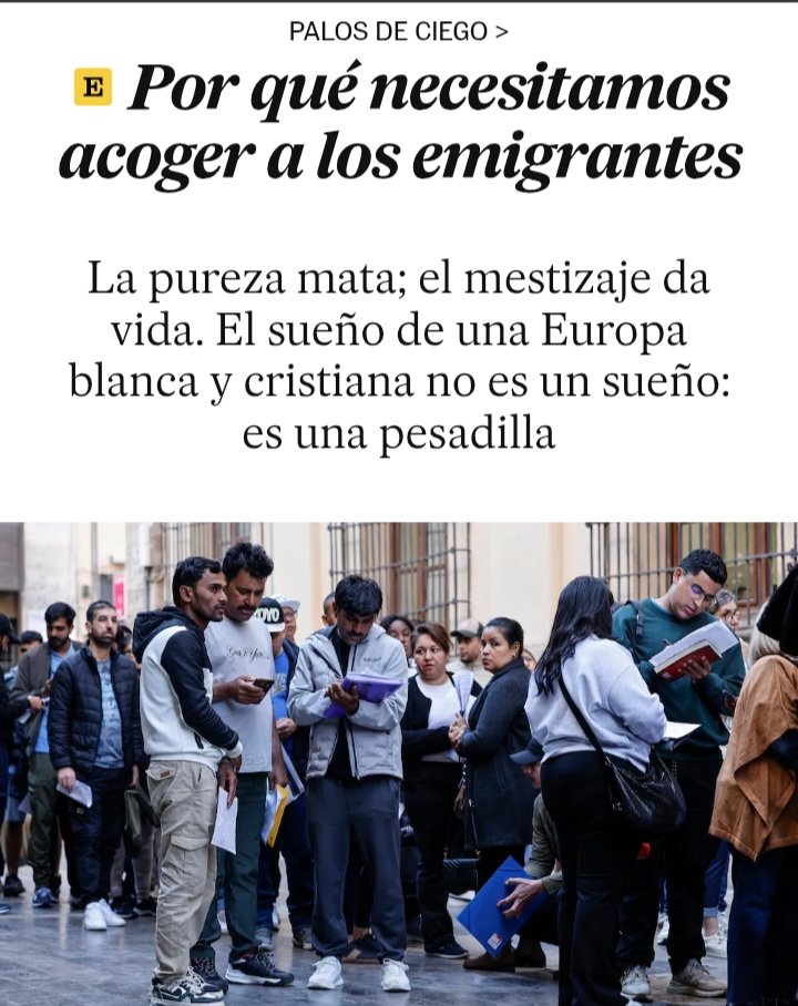 Los argumentos económicos ya no cuelan y hay que recurrir a una metafísica escencialista.