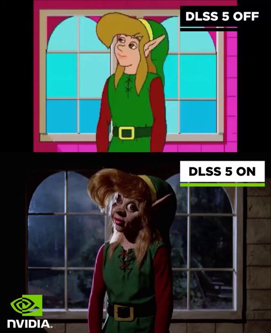 Nvidia DLSS5 puede crear verdadero material de pesadillas.