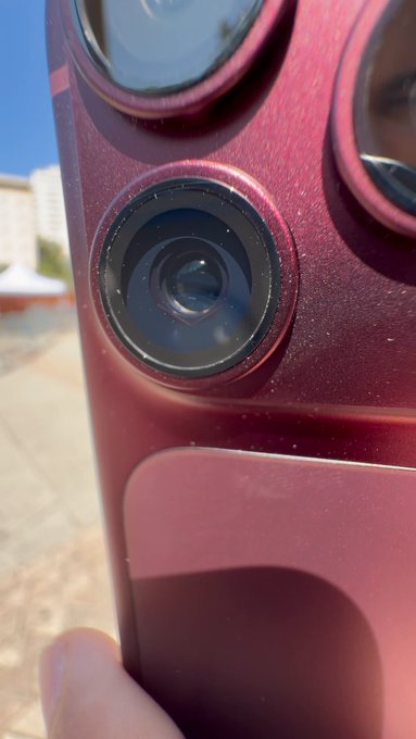 La cámara de apertura variable de los nuevos iPhone 18 Pro.