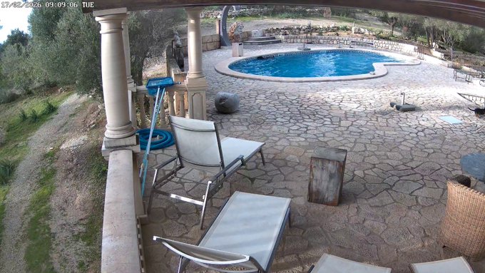 Un alemán denuncia que una manada de cabras salvajes entra a diario en su finca de Es Capdellà (Mallorca).