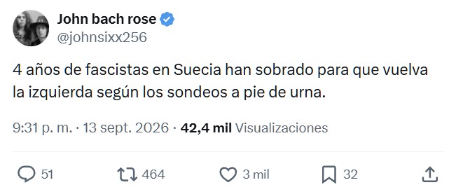 La "izquierda" vuelve al gobierno de una Suecia cambiada para siempre por la inmigración.