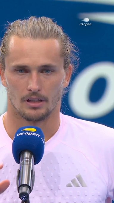 El bonito discurso de Alexander Zverev.