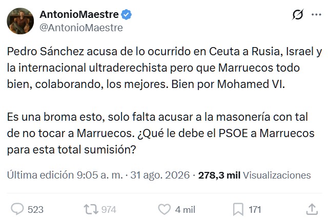 Pdro no ha convencido ni a Antonio Maestre ni a Antón Losada...