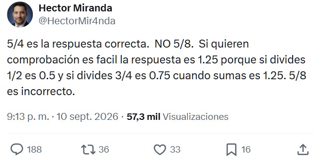 Sesudo problema de matemáticas del grado en Magisterio