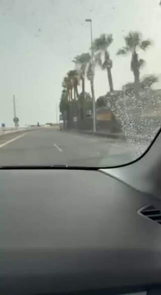 Esto ha pasado en la autopista TF-1 de Tenerife.
