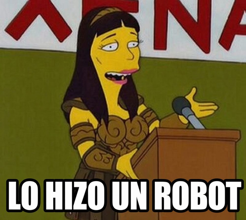 Fue culpa de FRANCOBOT.