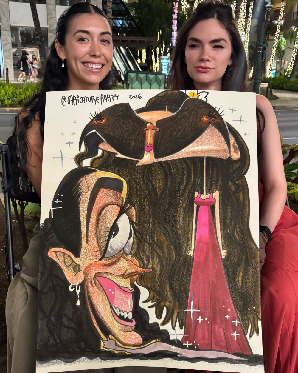 Caricature Party: el don de la caricatura extrema.