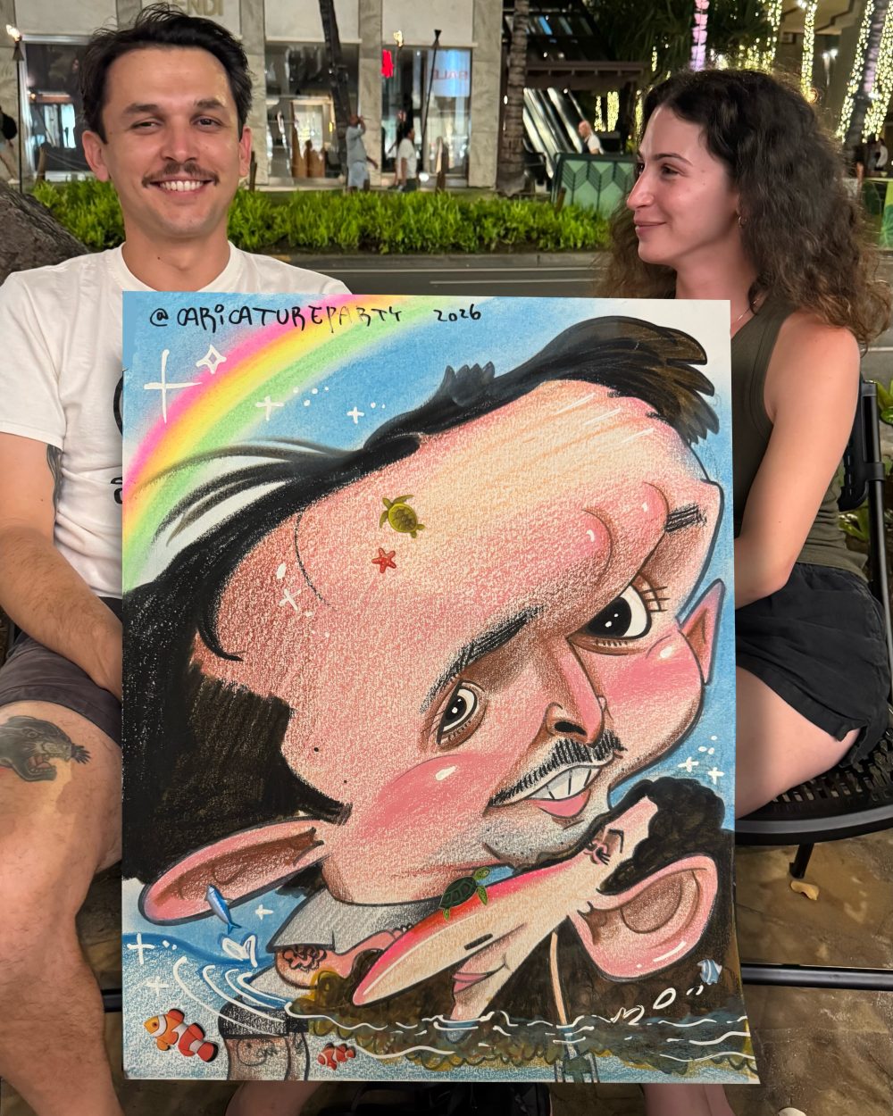 Caricature Party: el don de la caricatura extrema.