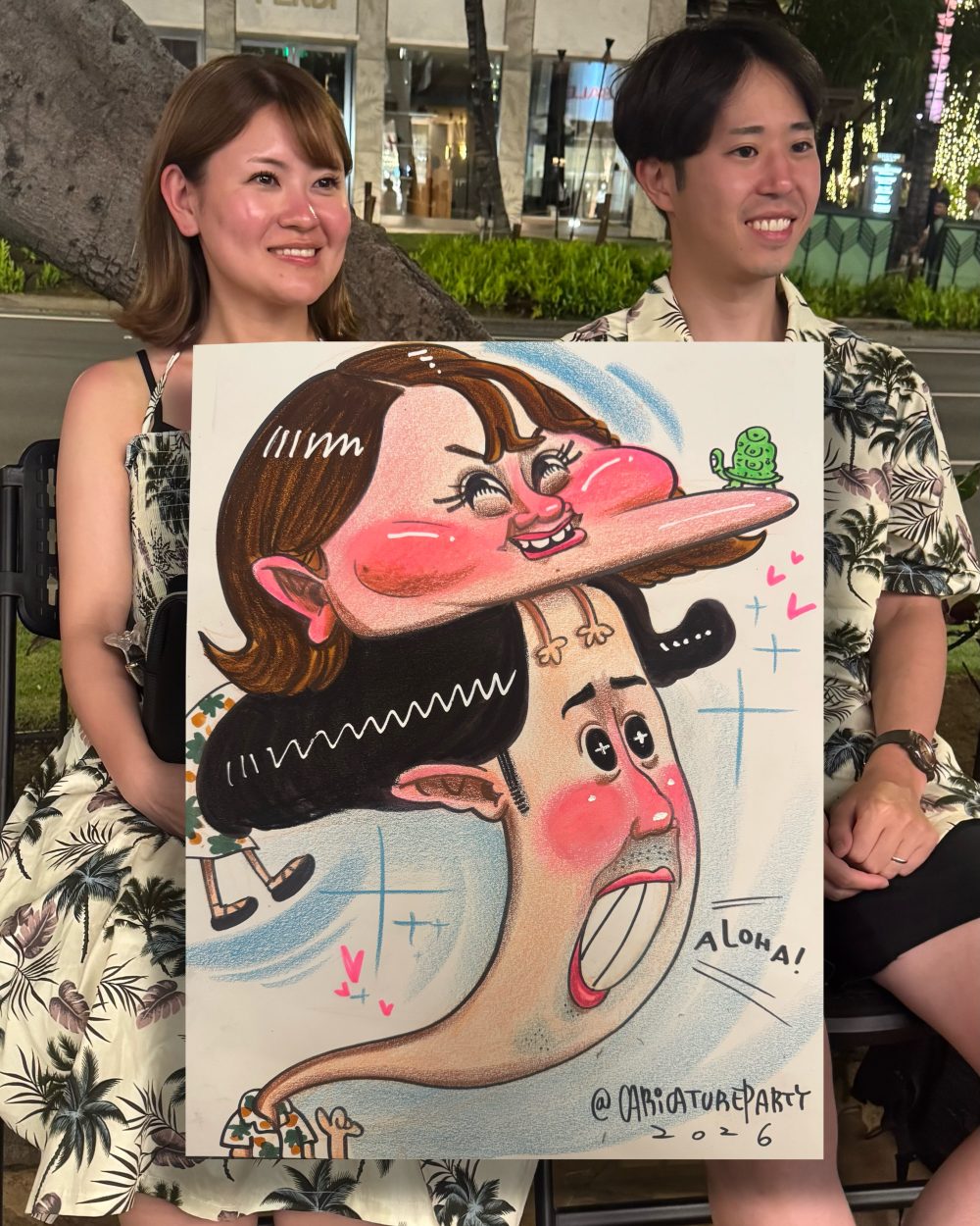Caricature Party: el don de la caricatura extrema.