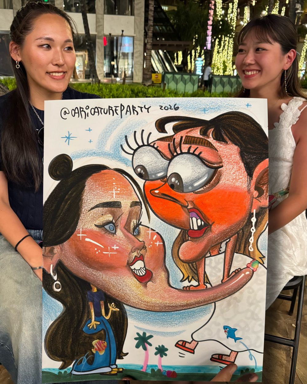 Caricature Party: el don de la caricatura extrema.