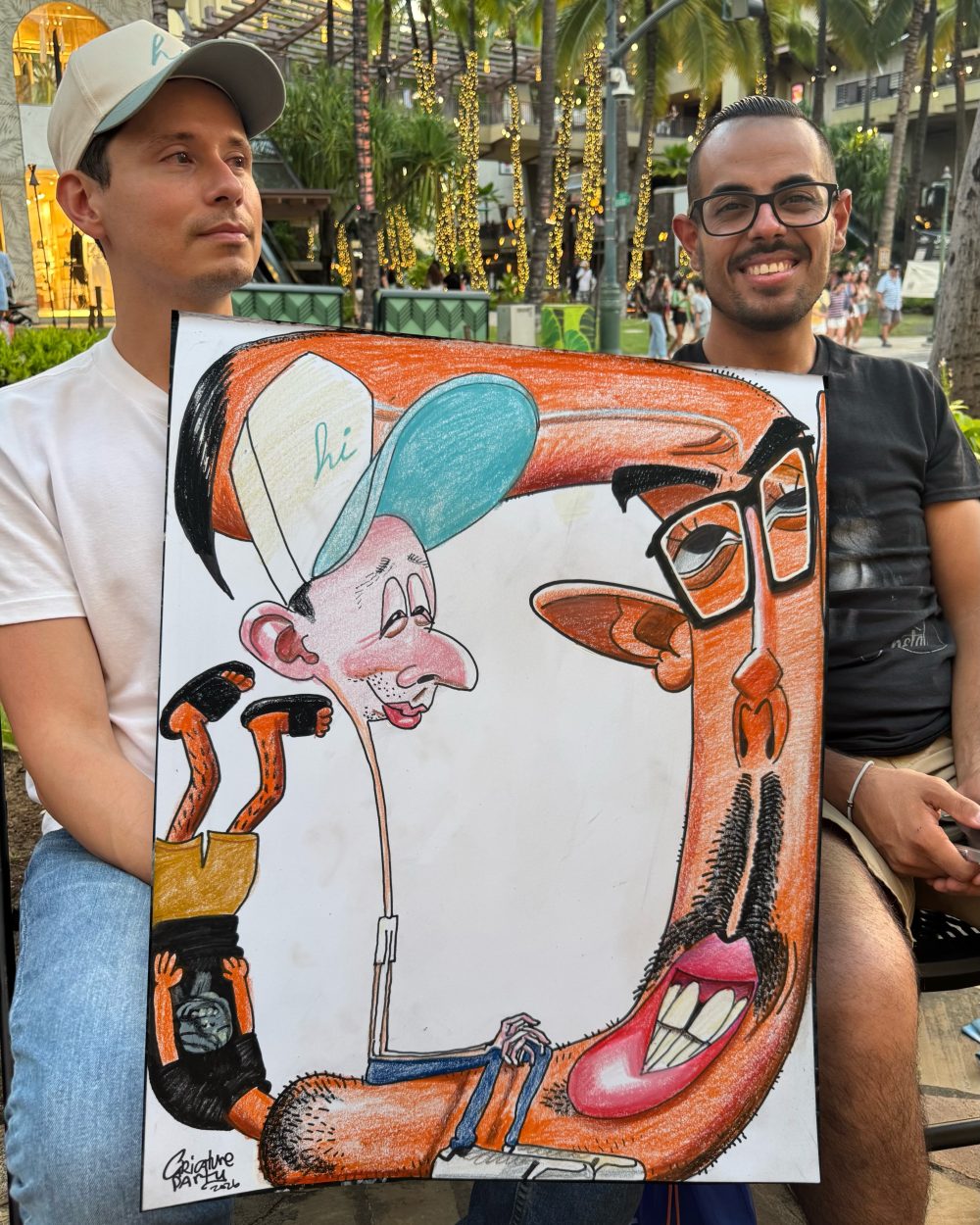 Caricature Party: el don de la caricatura extrema.