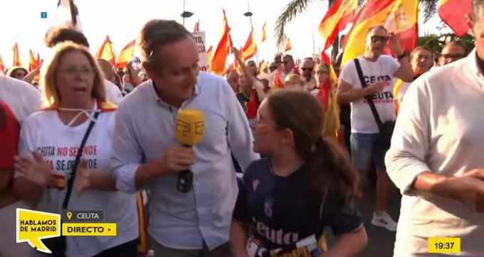 “Estamos muy asustados. Estamos muy mal. No podemos ir al colegio”.