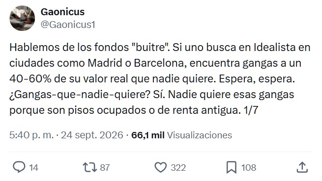 Hablemos de los fondos "buitre".