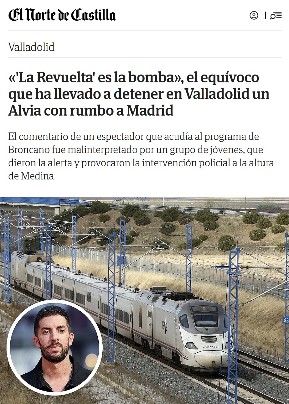 Un malentendido provoca la parada de un Alvia.