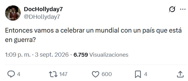 ¿Qué guerra?
