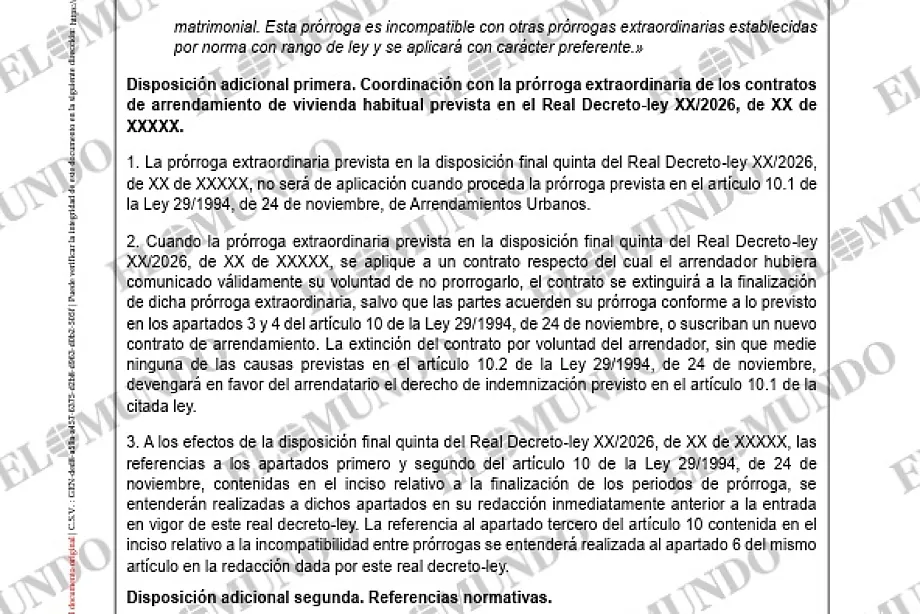 Por lo visto el gobierno cree que nos sobra stock de vivienda.