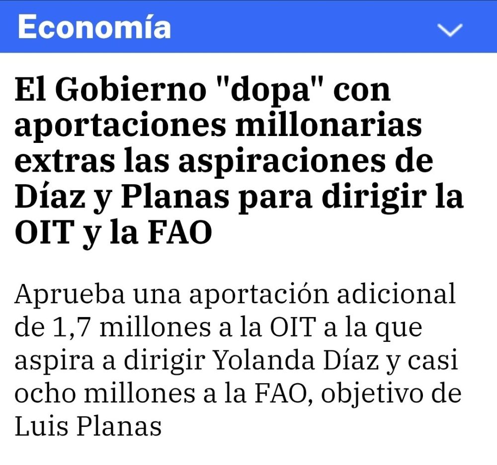 Un minuto de aplausos a Pedro Sánchez en la FAO.