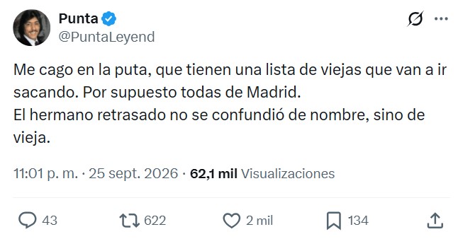 Ha ido el más tonto de los Bardem a dar su apoyo a Maricarmen y la ha llamado Paquita.