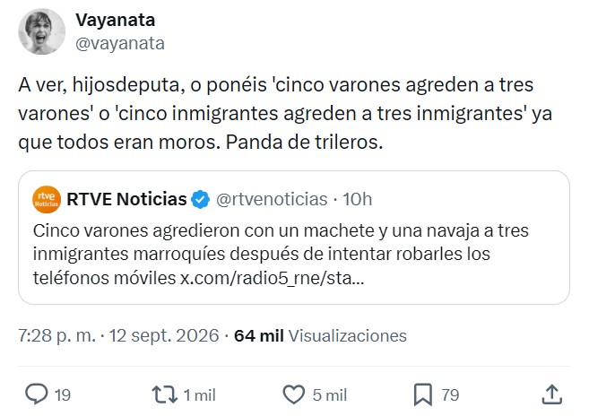 Esta mercancía ya no se la compra nadie.