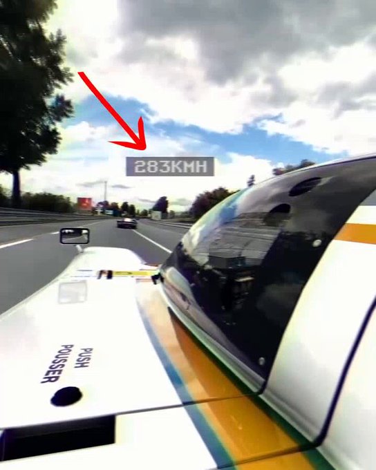 Las velocidades que pillaban los coches de Le Mans en los 80 eran de otro planeta.