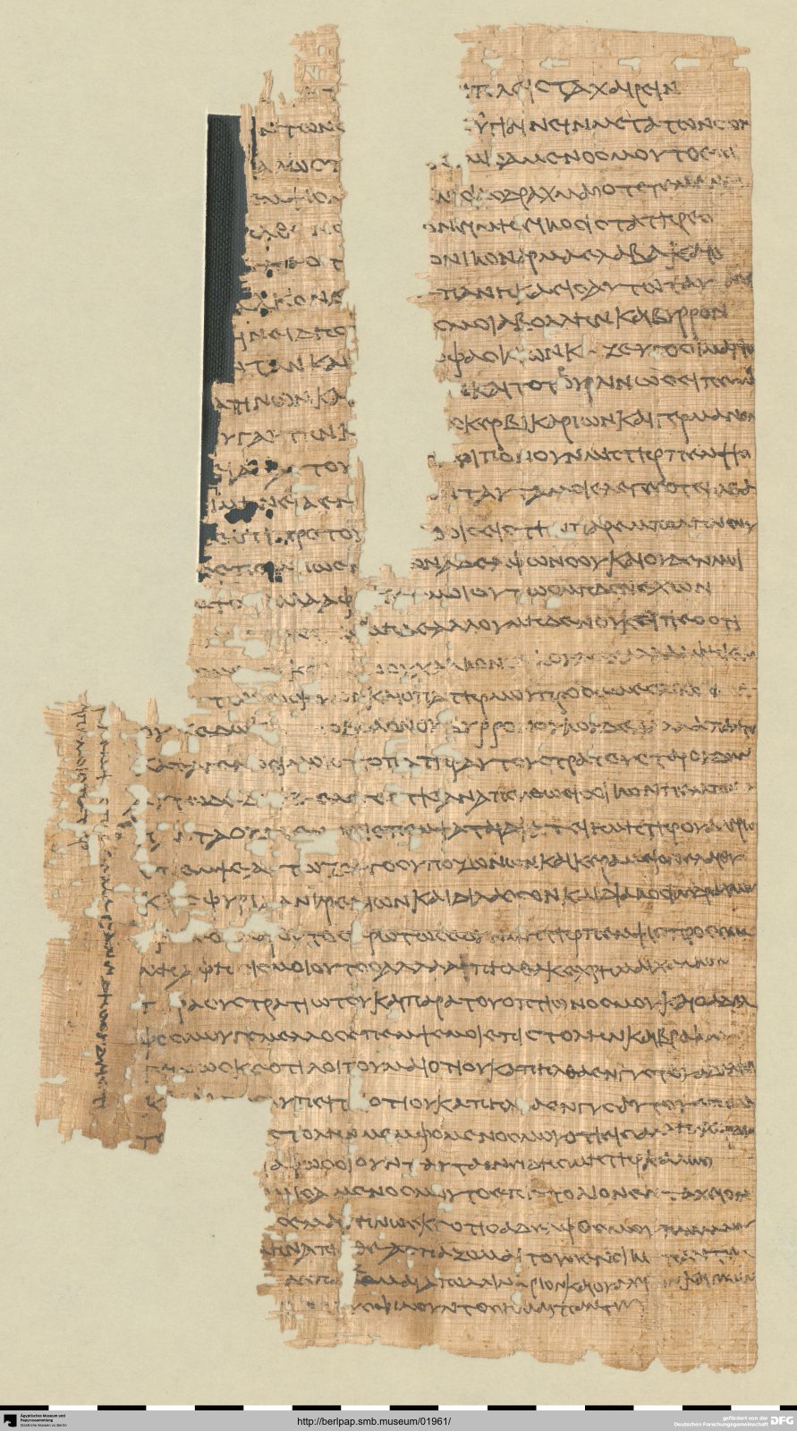 Ghostin en el siglo III d.C.: Se encontró en Egipto una carta de un soldado romano a su madre. La datación paleográfica la sitúa alrededor del 250-260 d. C.