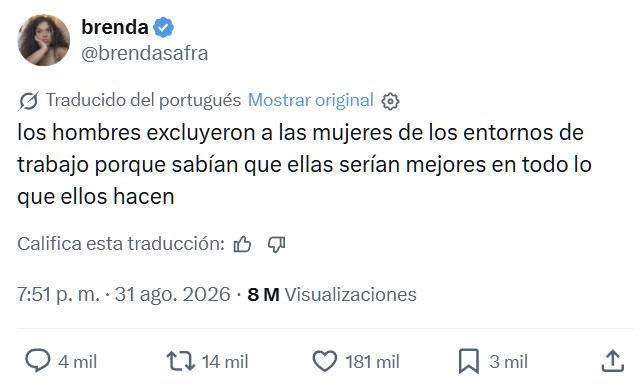 Las mujeres son muy buenas siguiendo coreografías.
